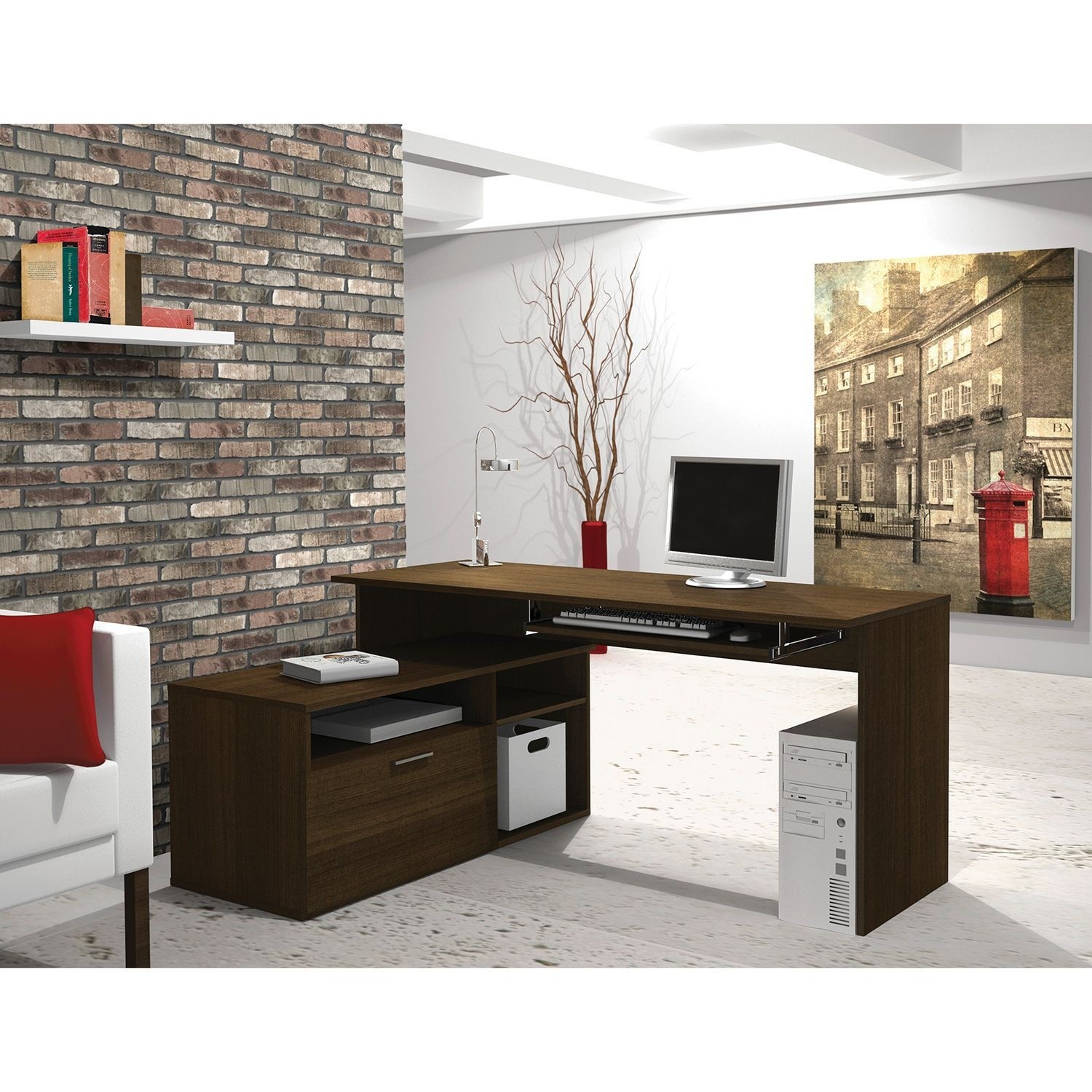 Bestar modula l workstation