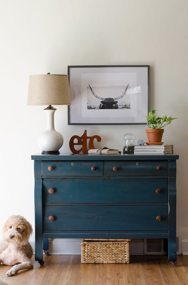 Deep drawer dresser