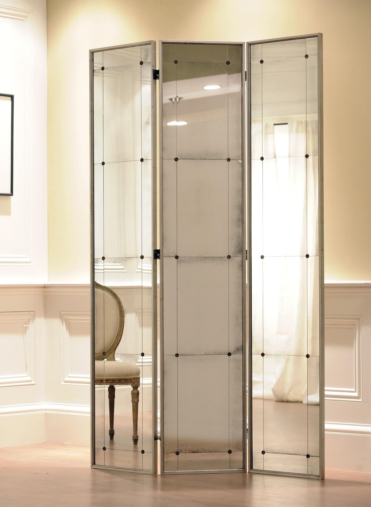Mirror room divider