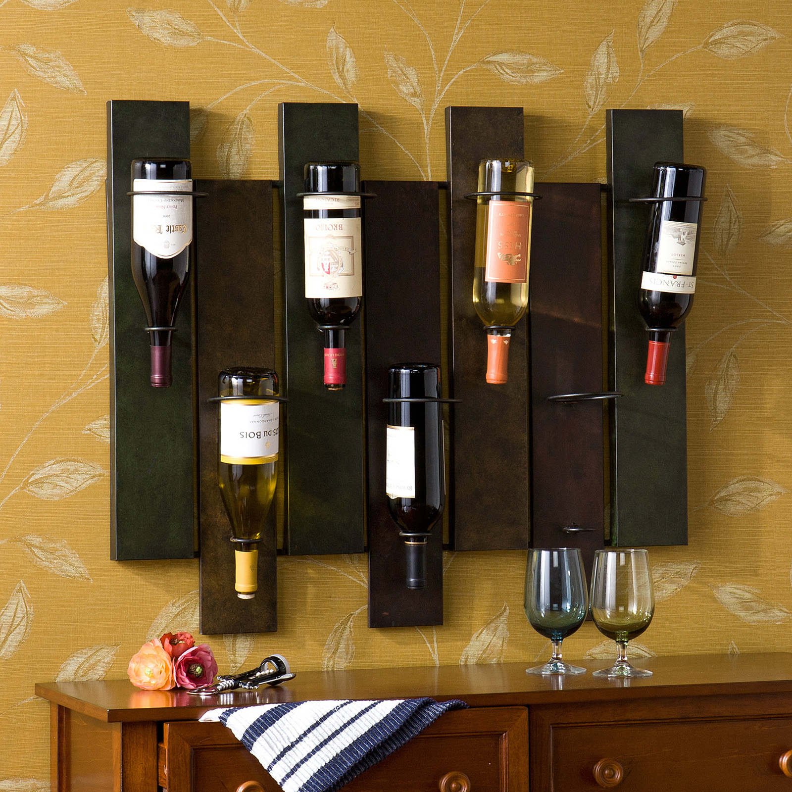 Vurm 4 bottle wine rack 1