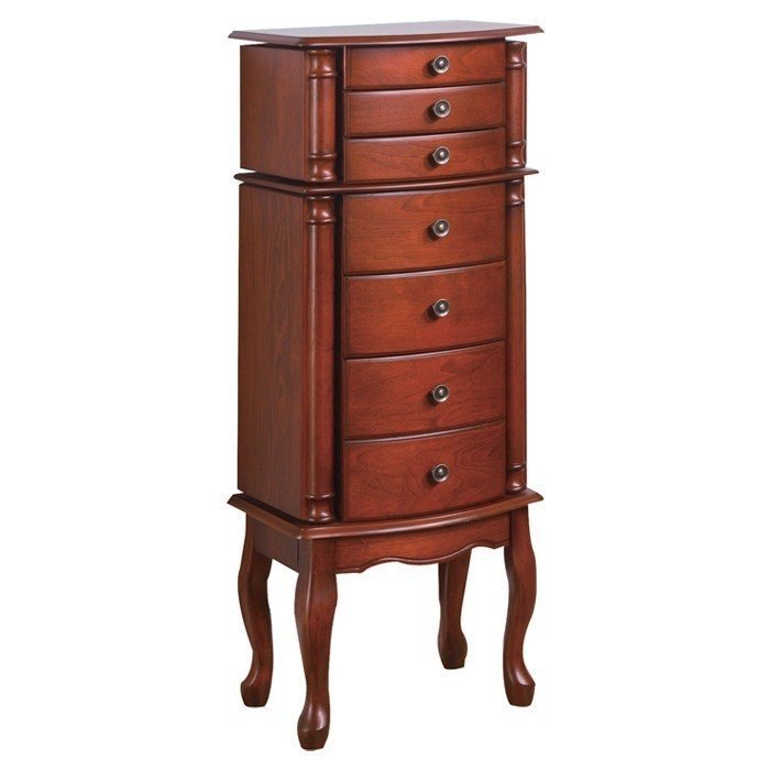 Wapato Jewelry Armoire with Mirror