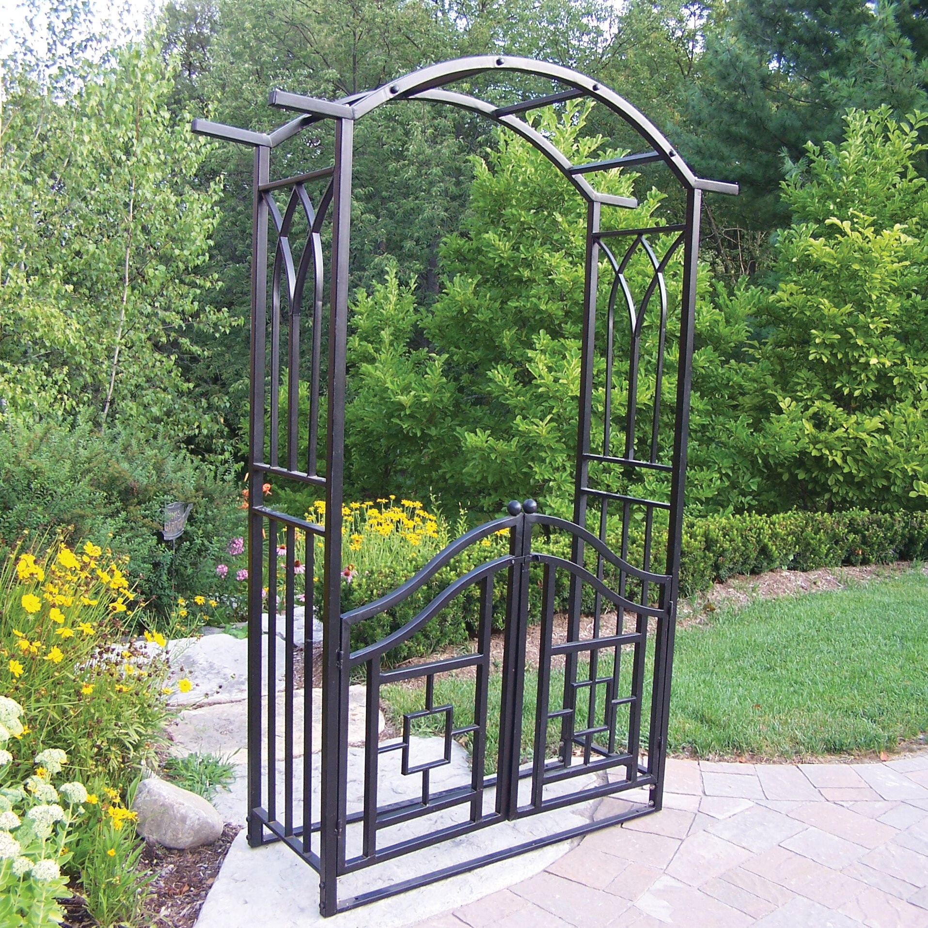 Arbors and trellises wayfair buy garden trellis arbor garden arches