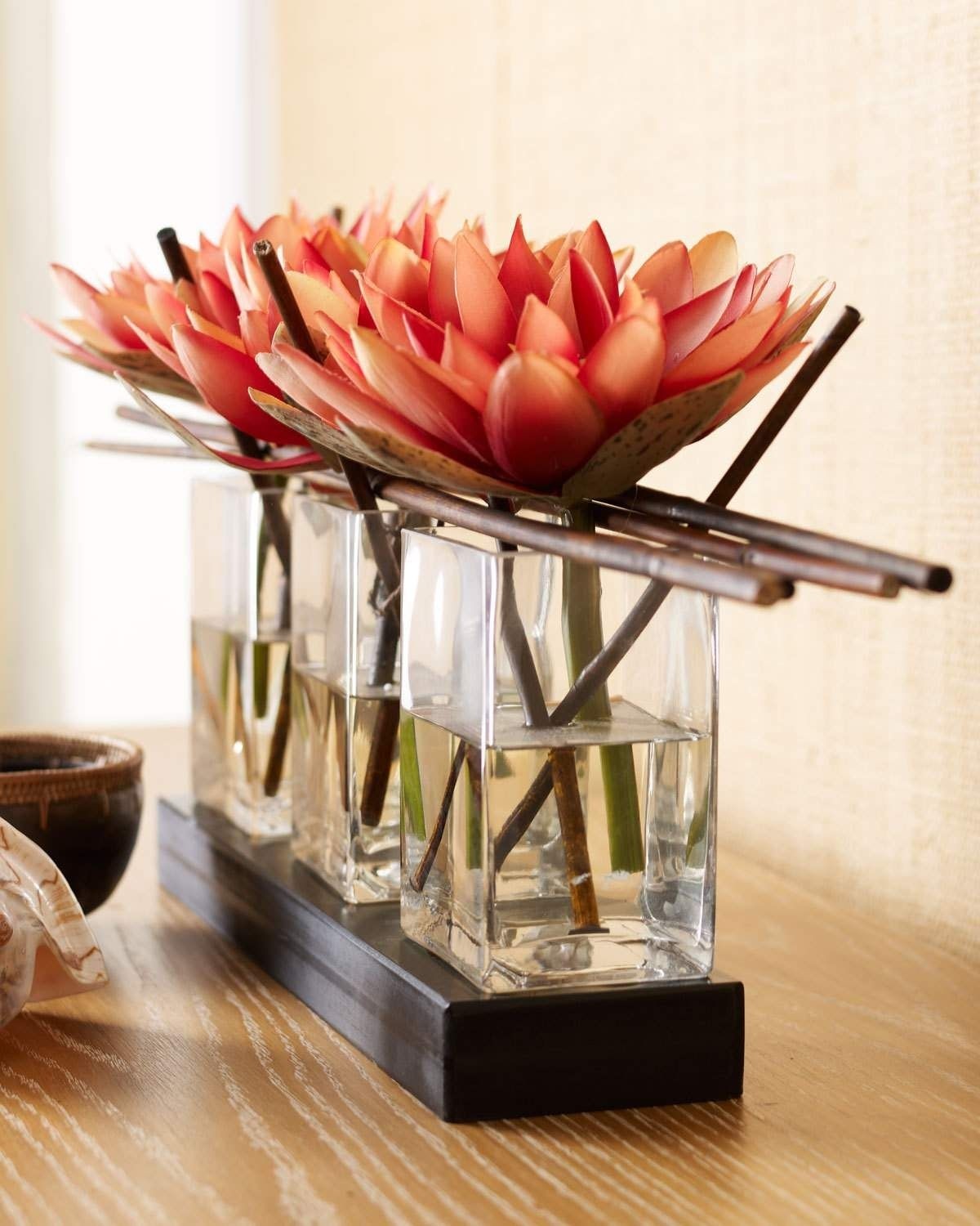 Artificial floral arrangements centerpieces