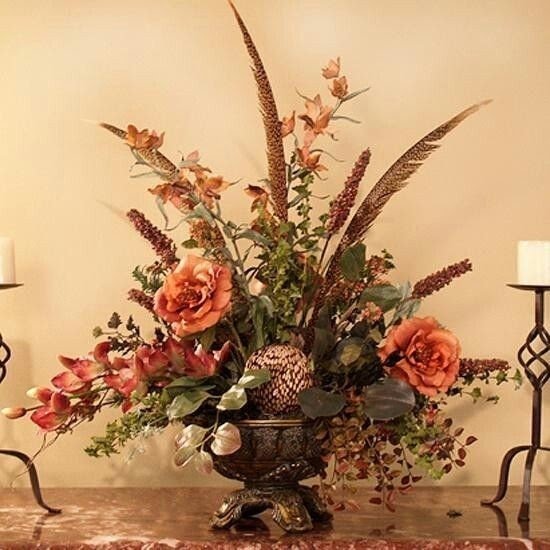 Big artificial flower arrangements