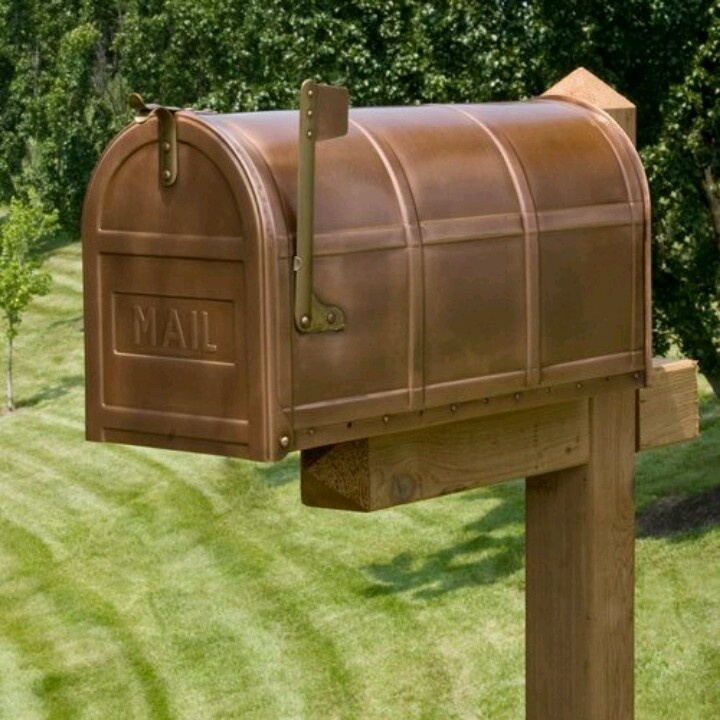 Bronze mail box