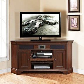 Corner tv stand cherry wood