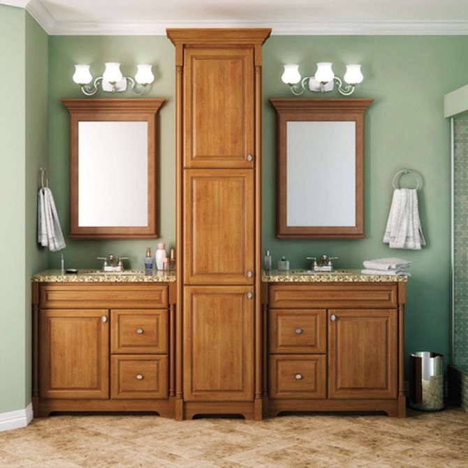 Double vanity base 17