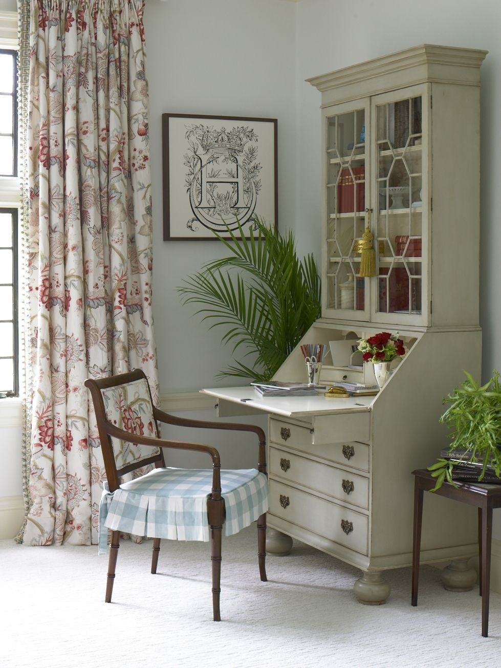 Large secretary desk