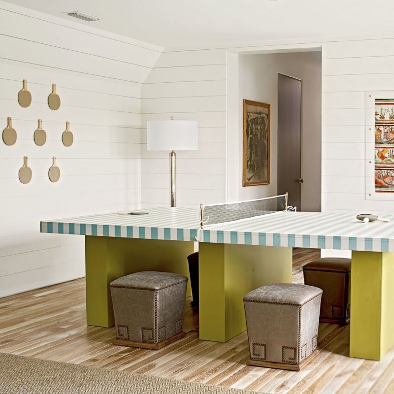 Modern ping pong tables