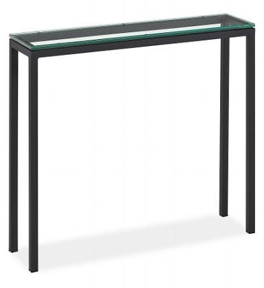 Narrow depth console table