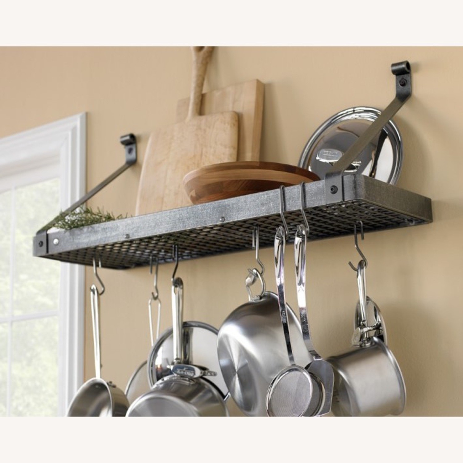 Pot rack hardware