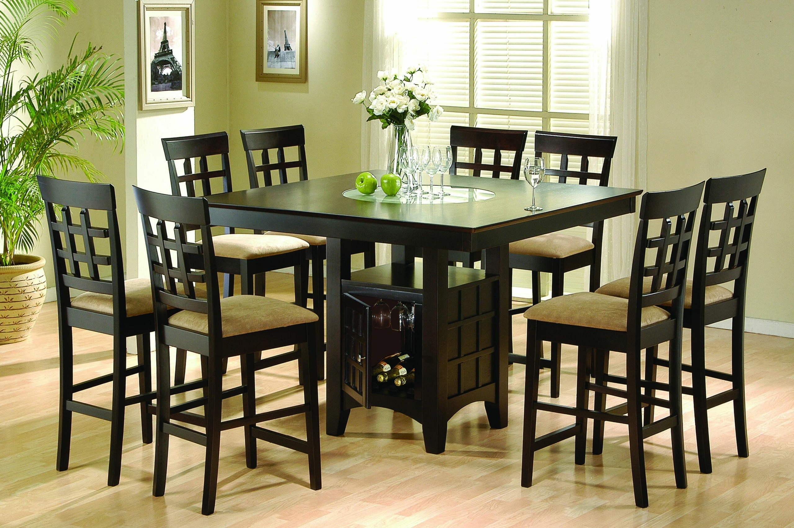 Table and stools for kitchen