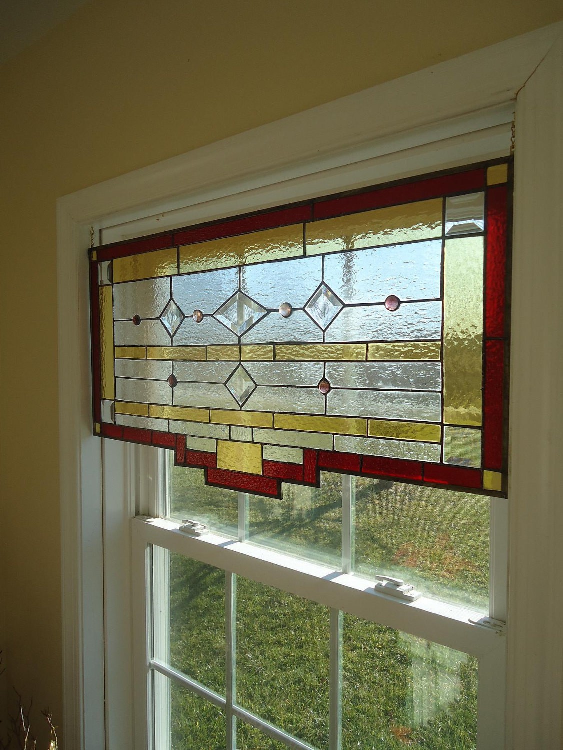 Tiffany Styled Stained Glass Window