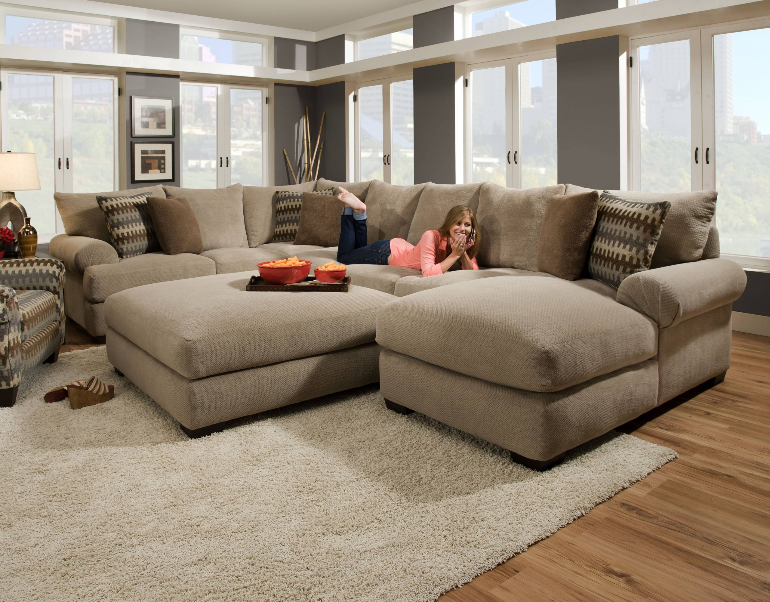 Wide seat sofa 1