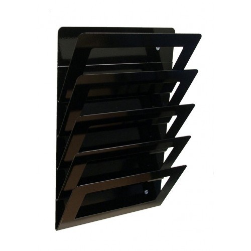 Wire magazine rack wall mount