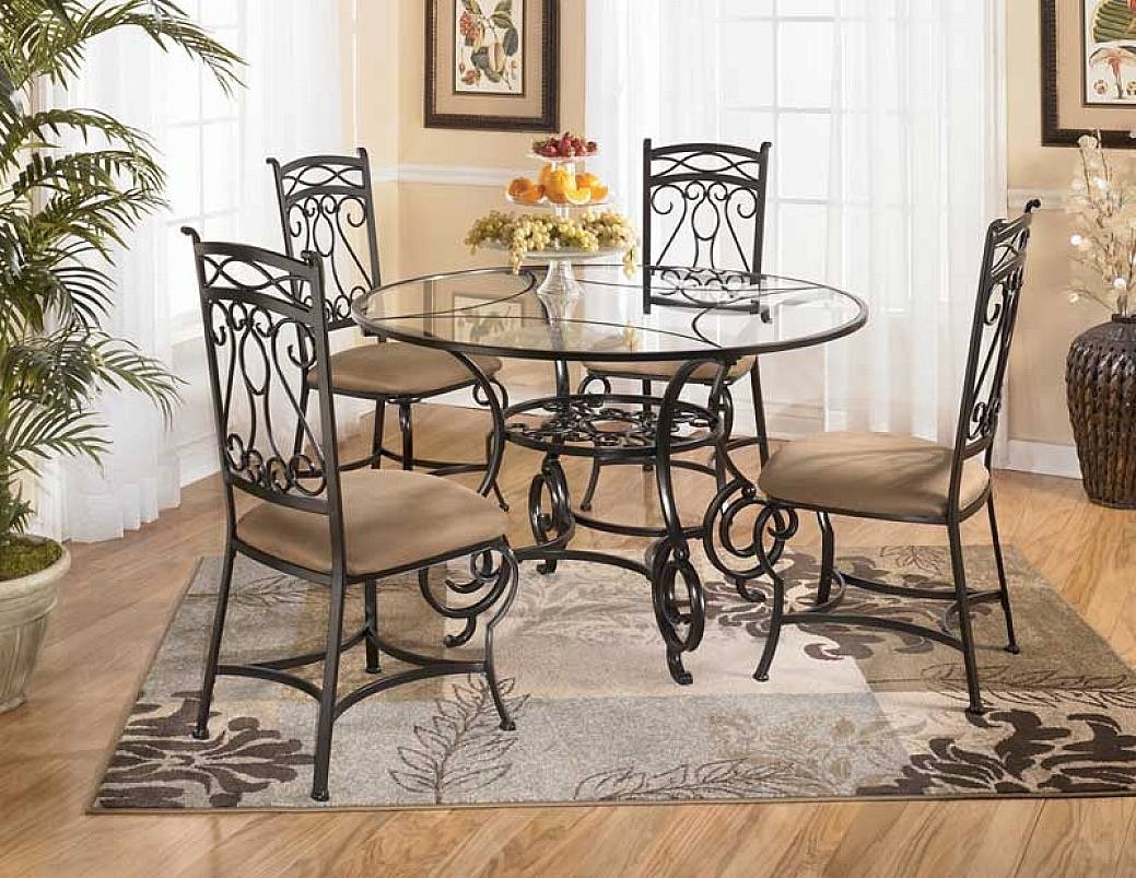 Wrought iron kitchen chairs