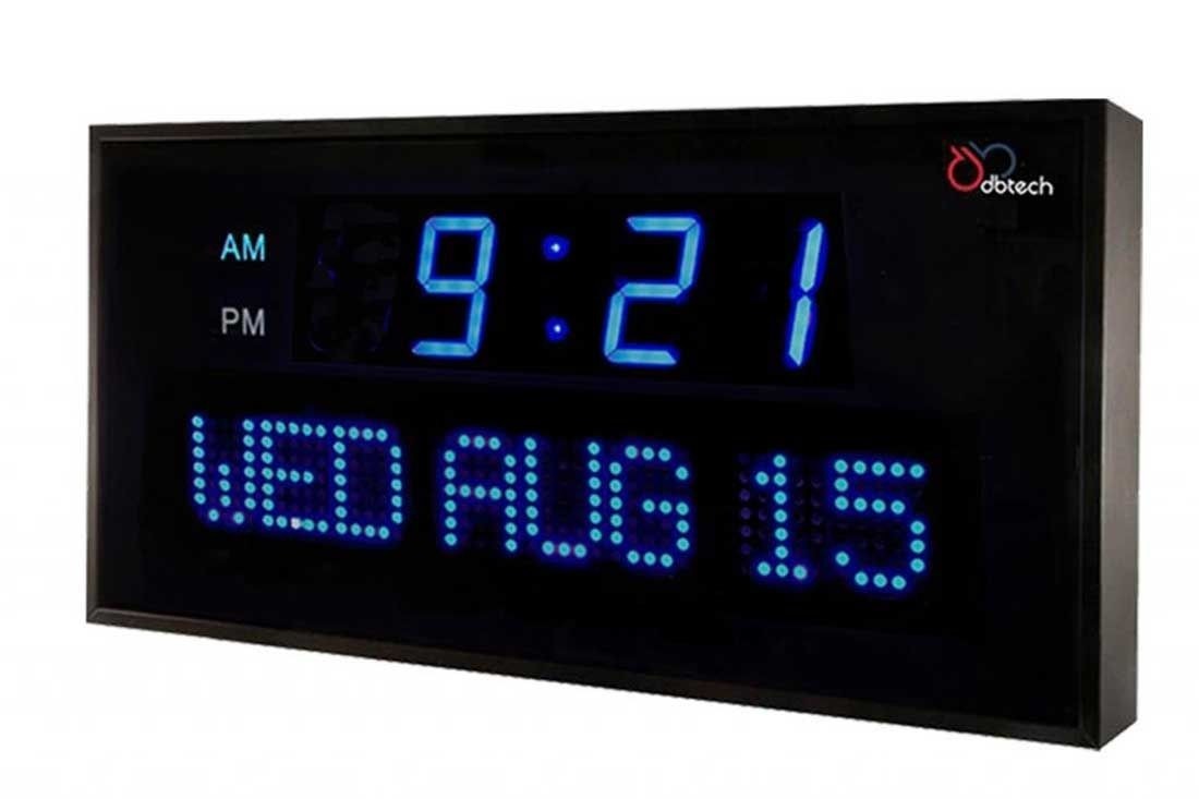 Clock with date