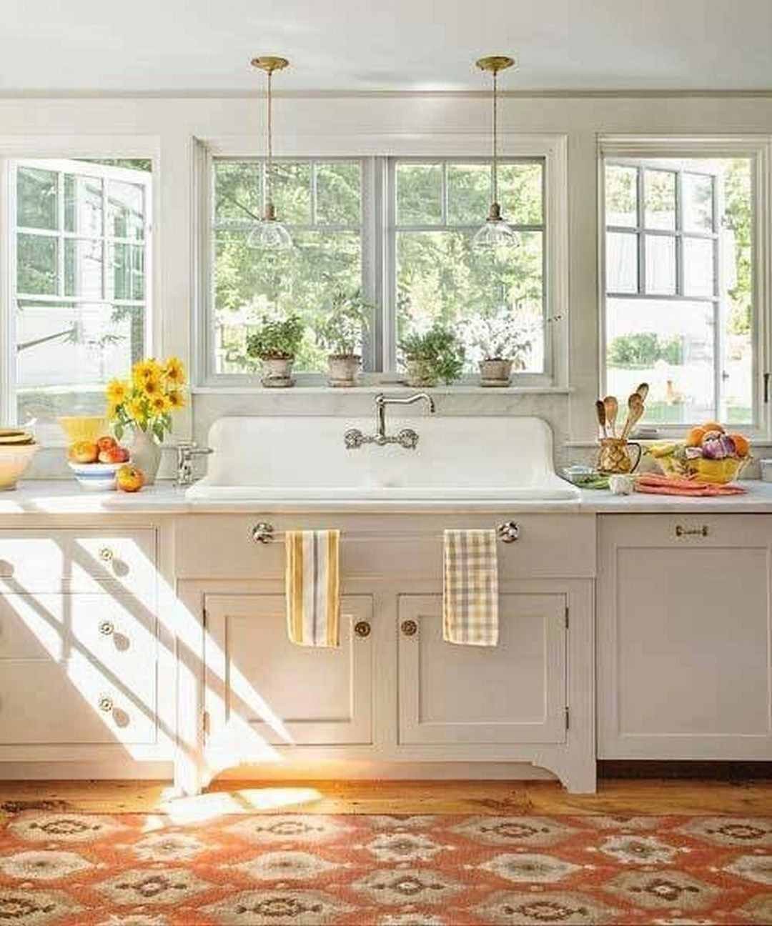 Drop in farmhouse kitchen sink 2