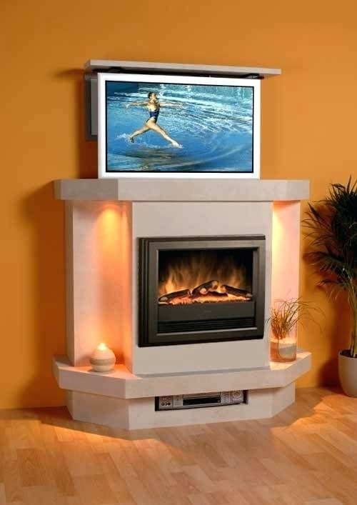 Fireplace TV Stands For Flat Screens