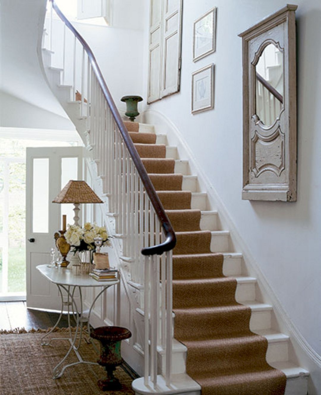 Jute stair treads
