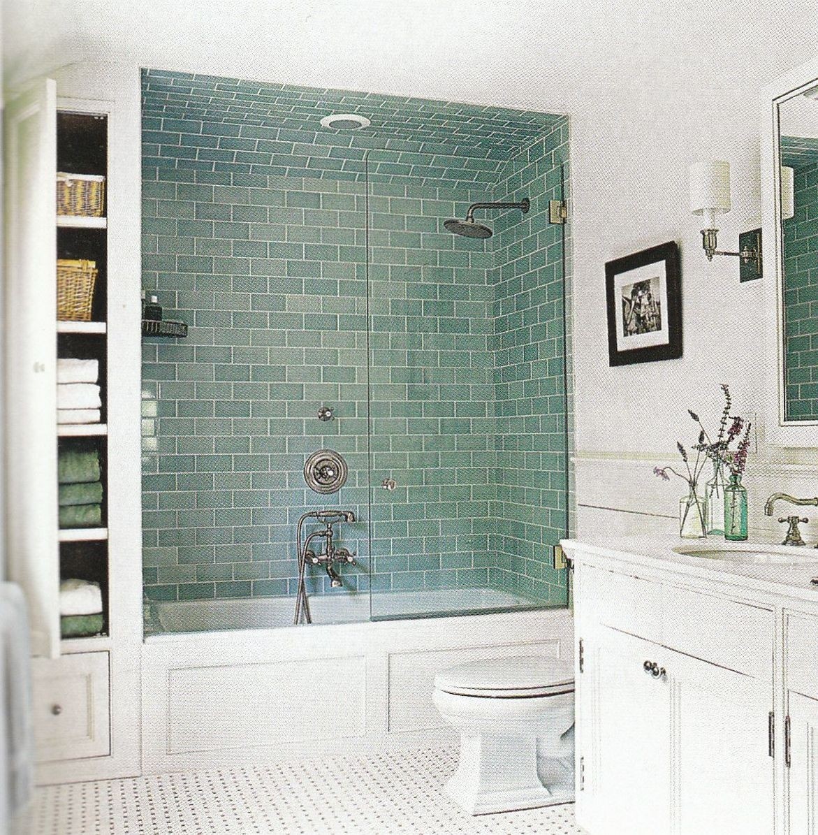 Linen storage cabinets