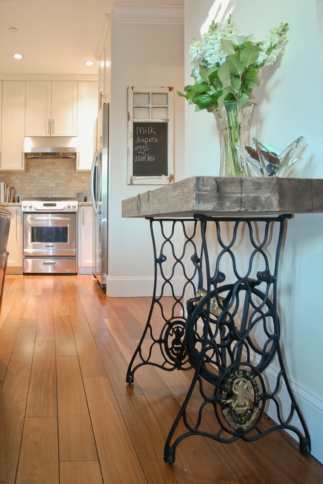 Metal console table base 4