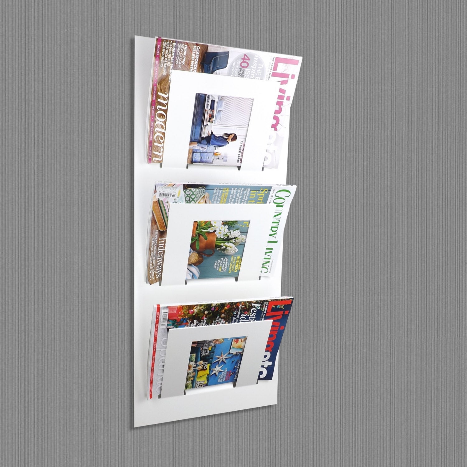 Modern magazine holder
