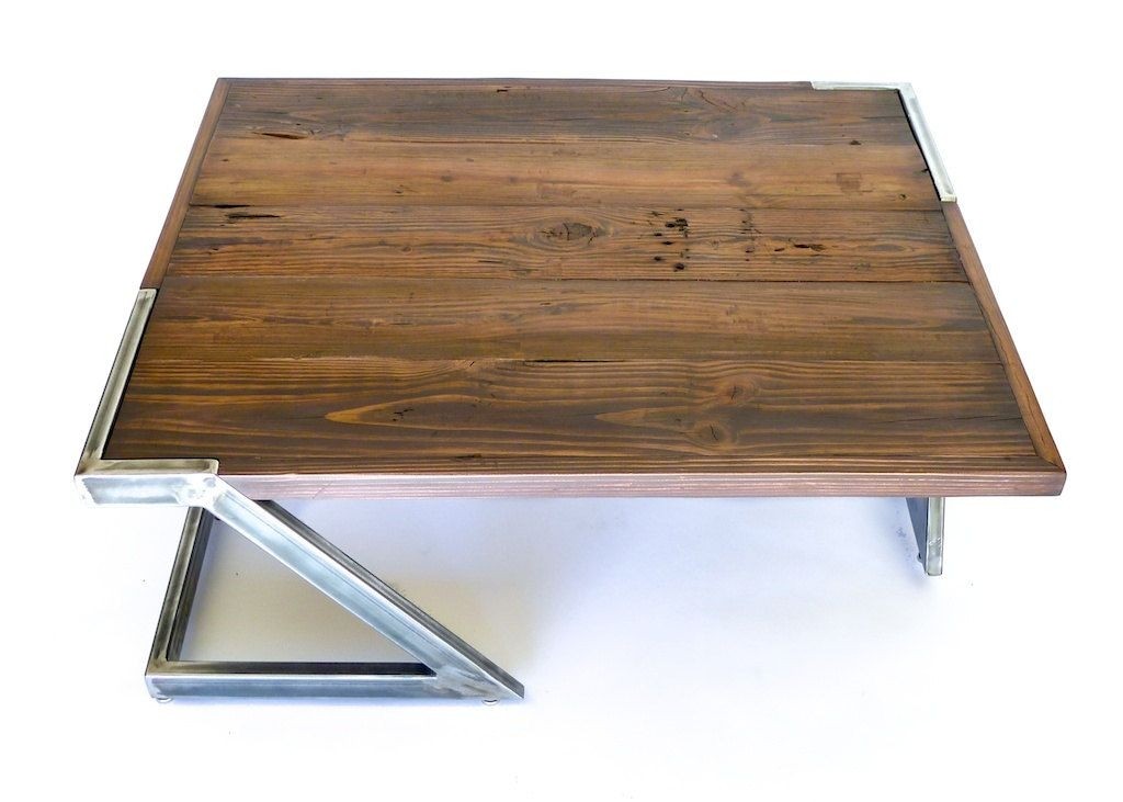 Reynolds coffee table rustic reclaimed