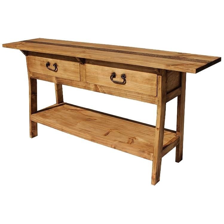 Skinny hallway table
