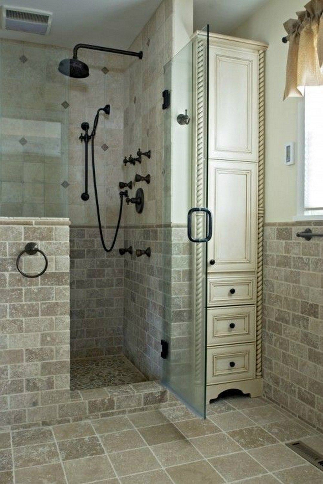 Tall bathroom linen cabinet