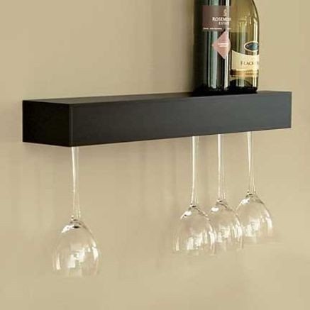 Wine Glass Holder Shelf