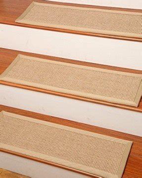 NaturalAreaRugs Temperley Sisal Carpet Stair Treads, 100% Natural Sisal, 9" x 29" (Set of 13)
