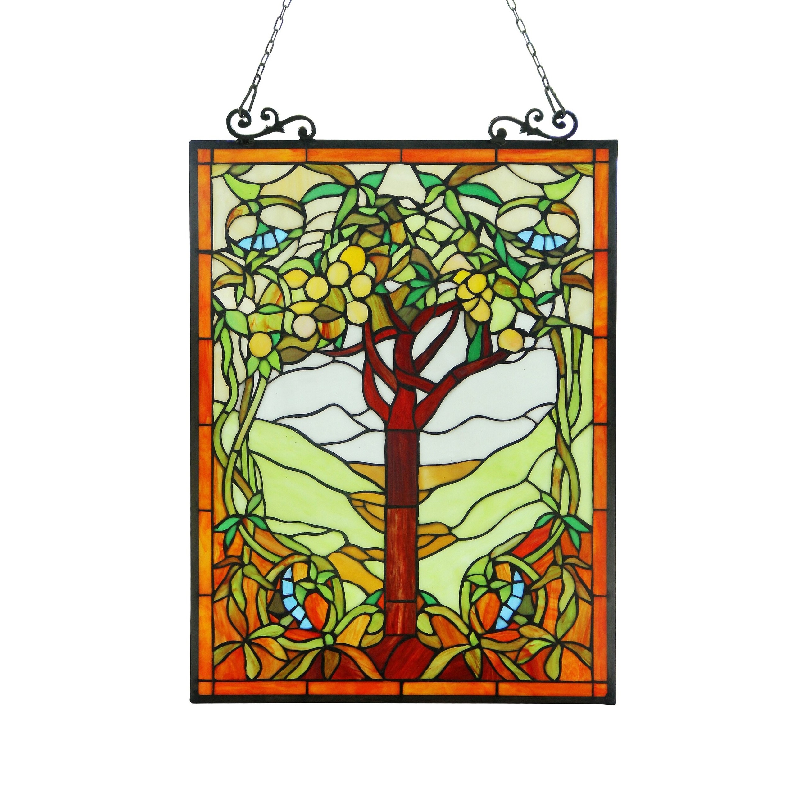Olea Of Life Glass Window Panel