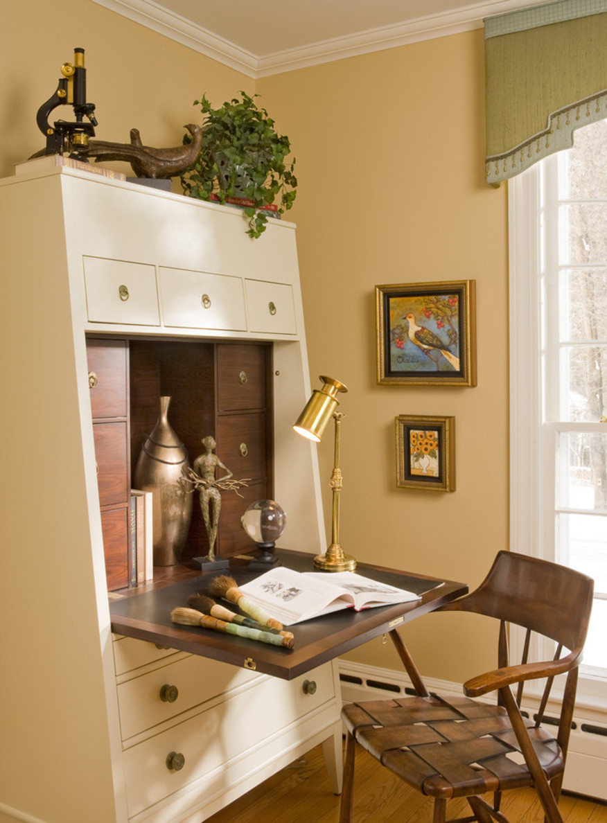 Secretary style computer desk 17