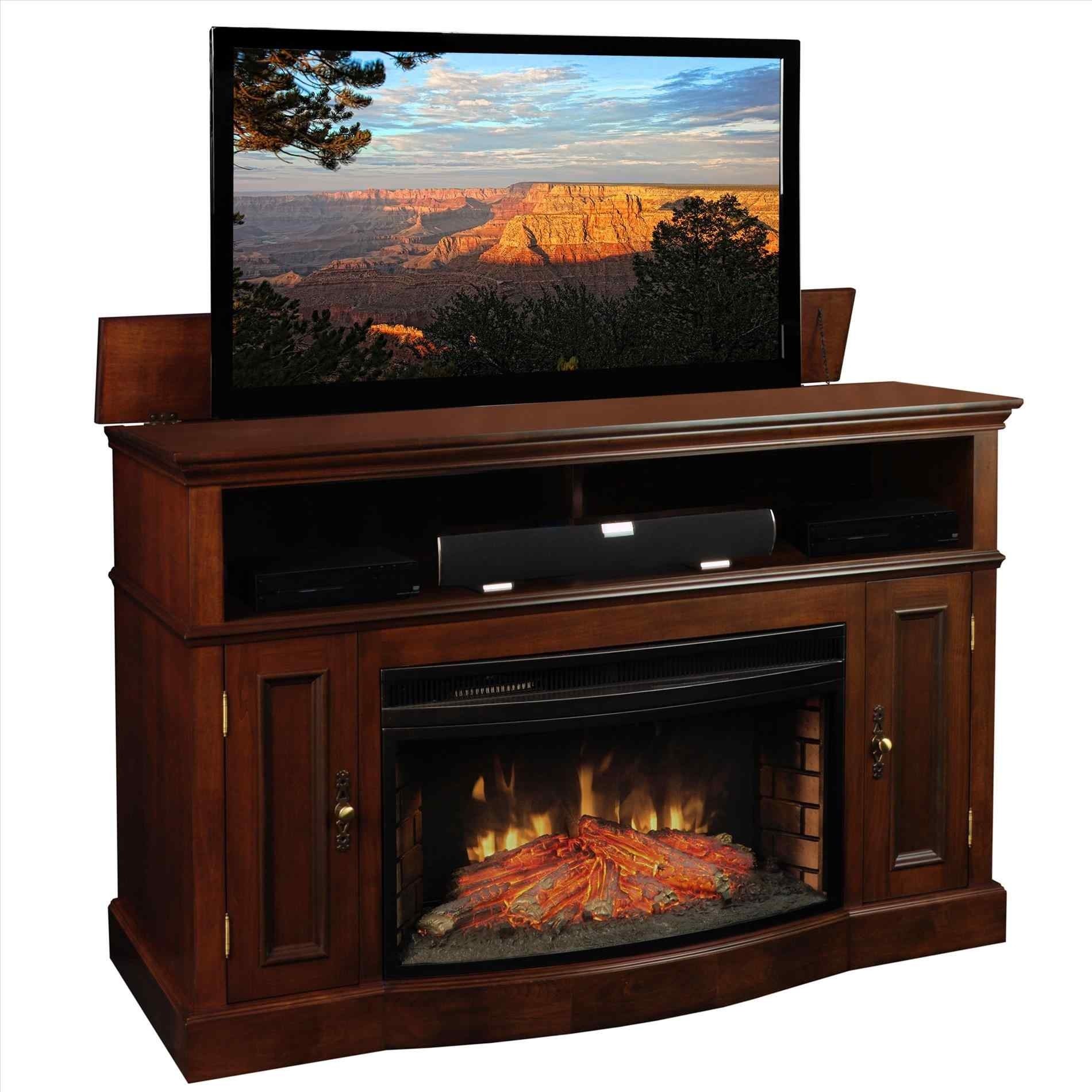 TV Lift Cabinet AT006449 Huntington TV Lift Cabinet (Coffee)