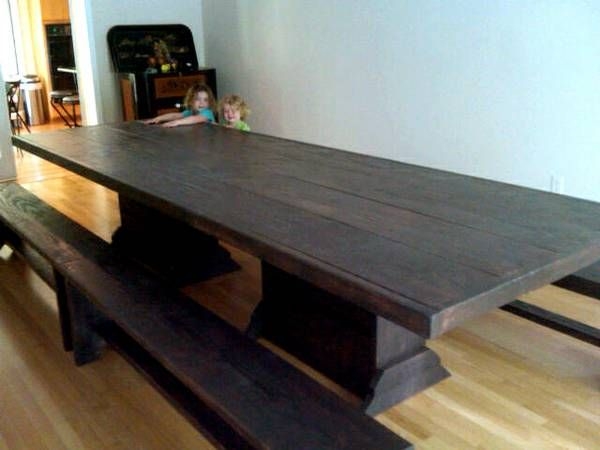 12 foot harvest table community table