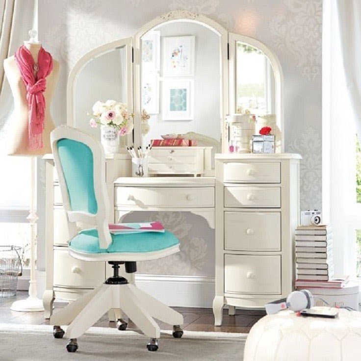 Big makeup vanity