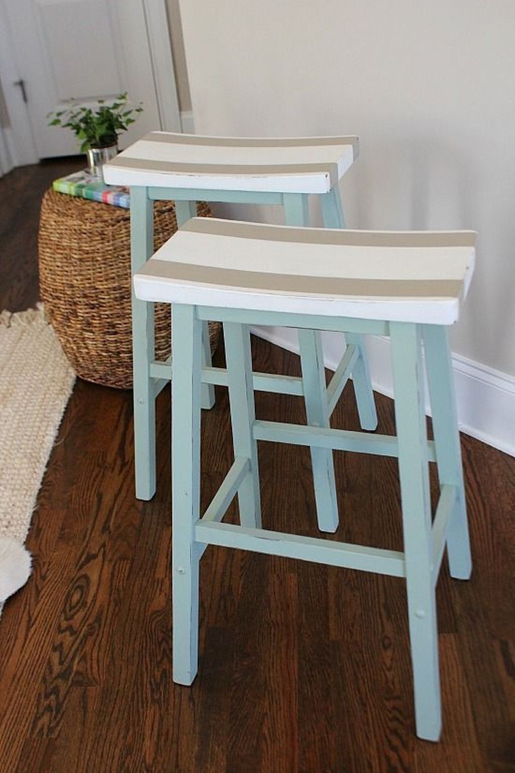 Coastal bar stools