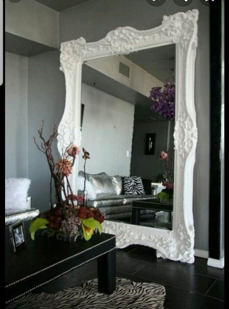 Huge wall mirror
