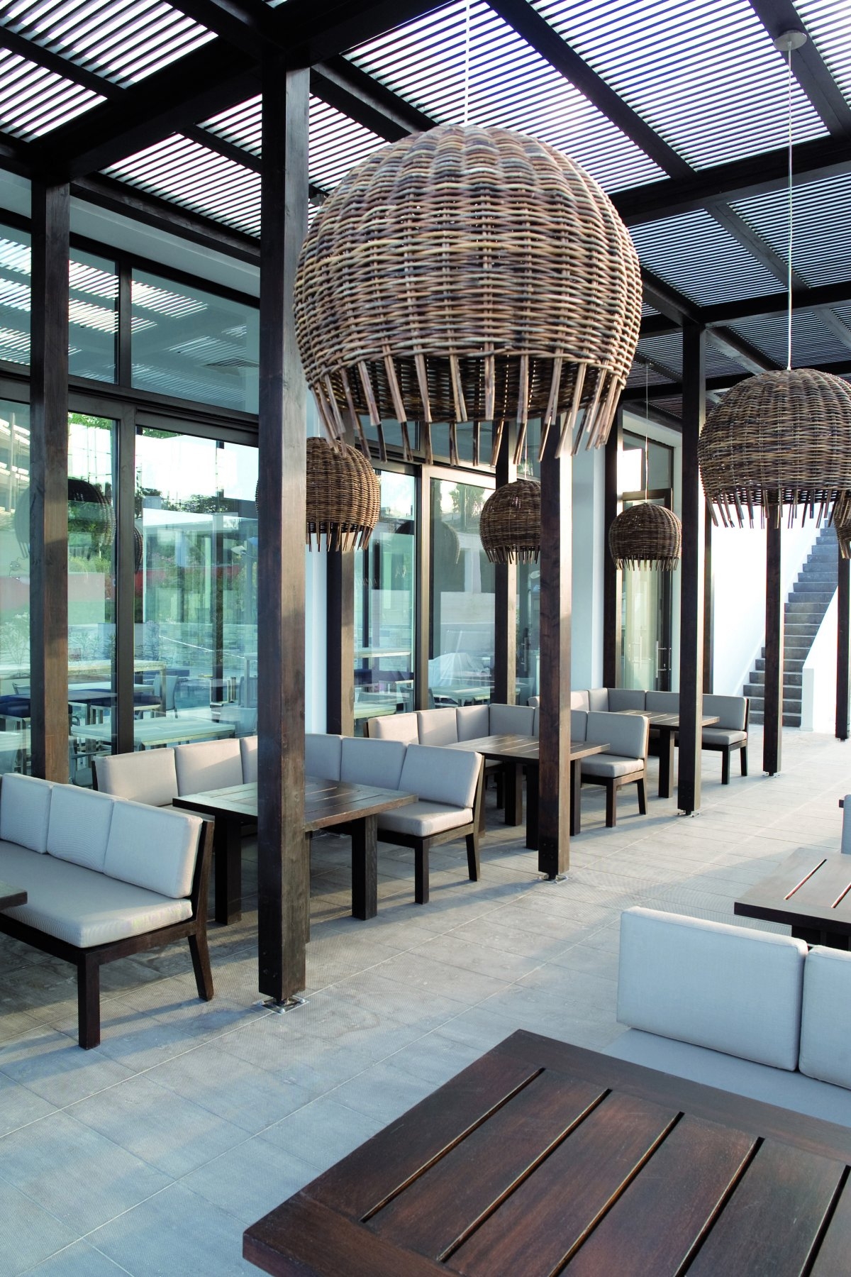 Large outdoor hanging lights