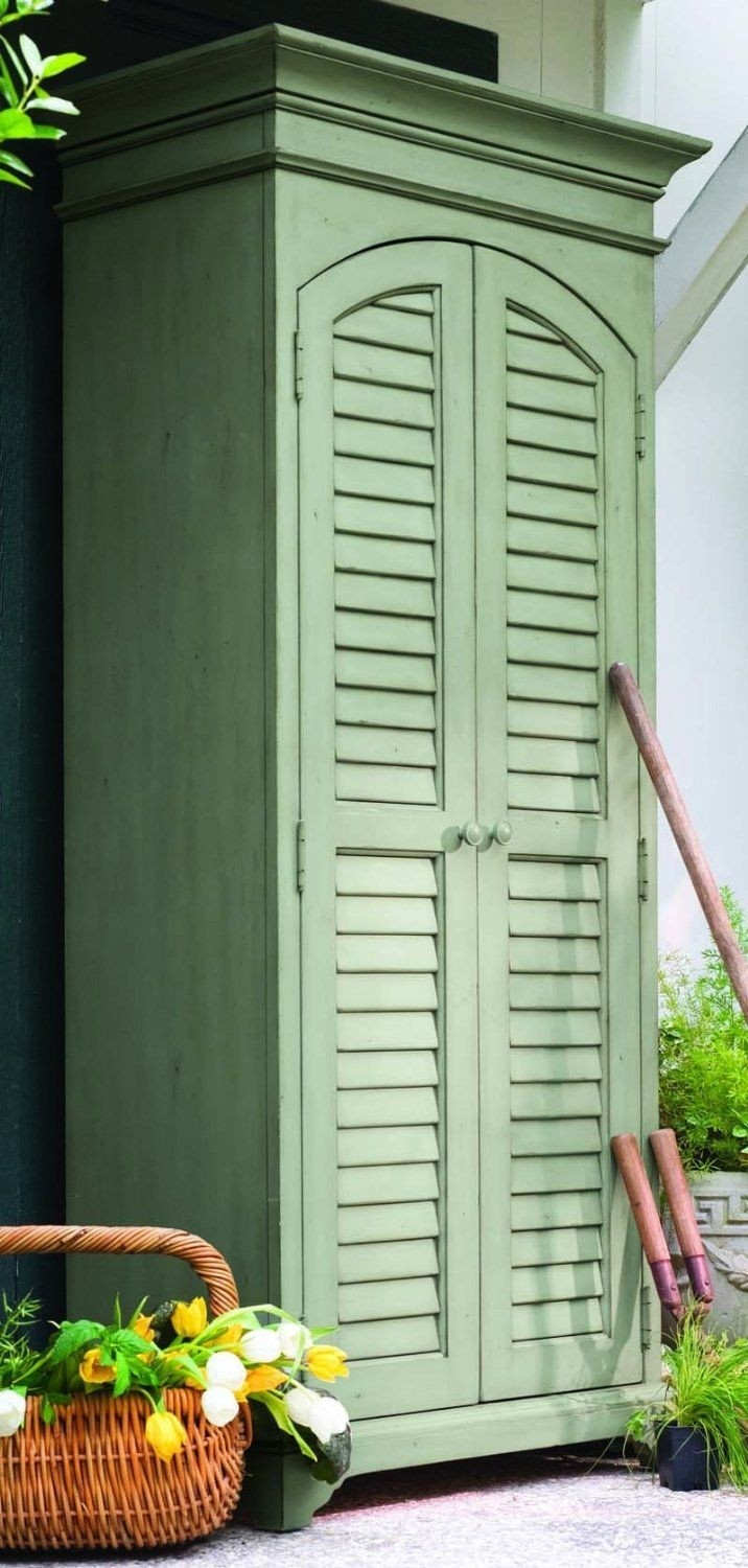 Paula deen home utility cabinet in spanish moss