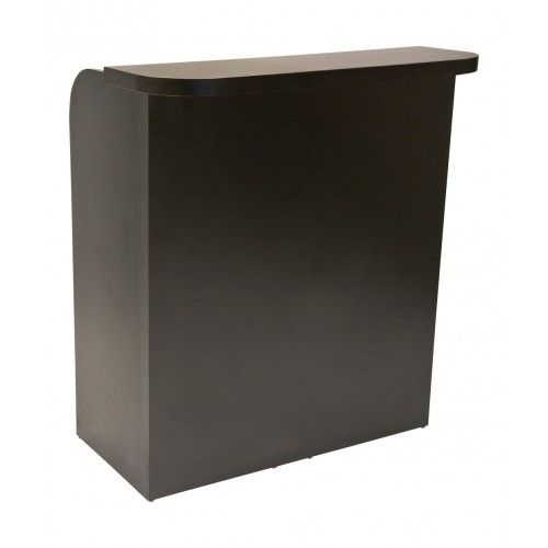 Rustic reception desk
