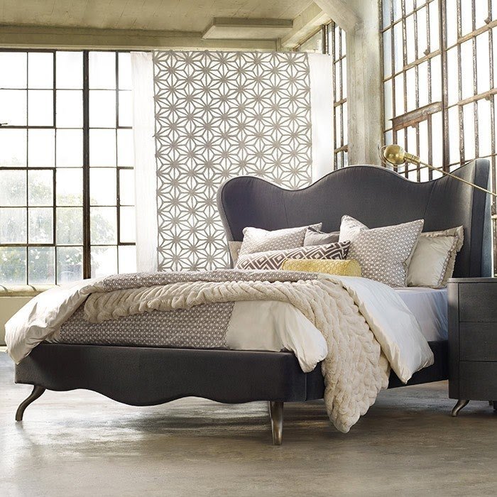 Wingback bed frame 8
