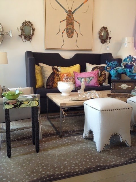Antelope print rug 19