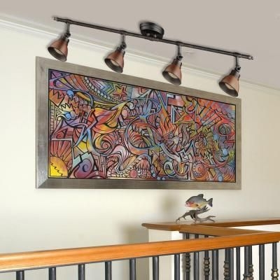 Copper track lighting 12