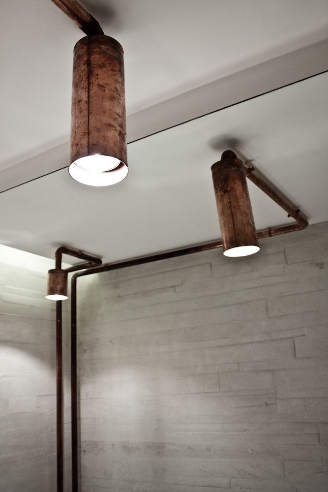 Copper track lighting 9