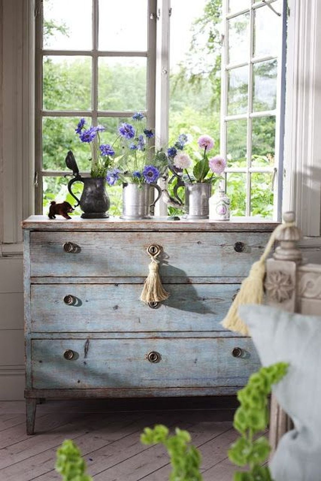 Dresser in living room