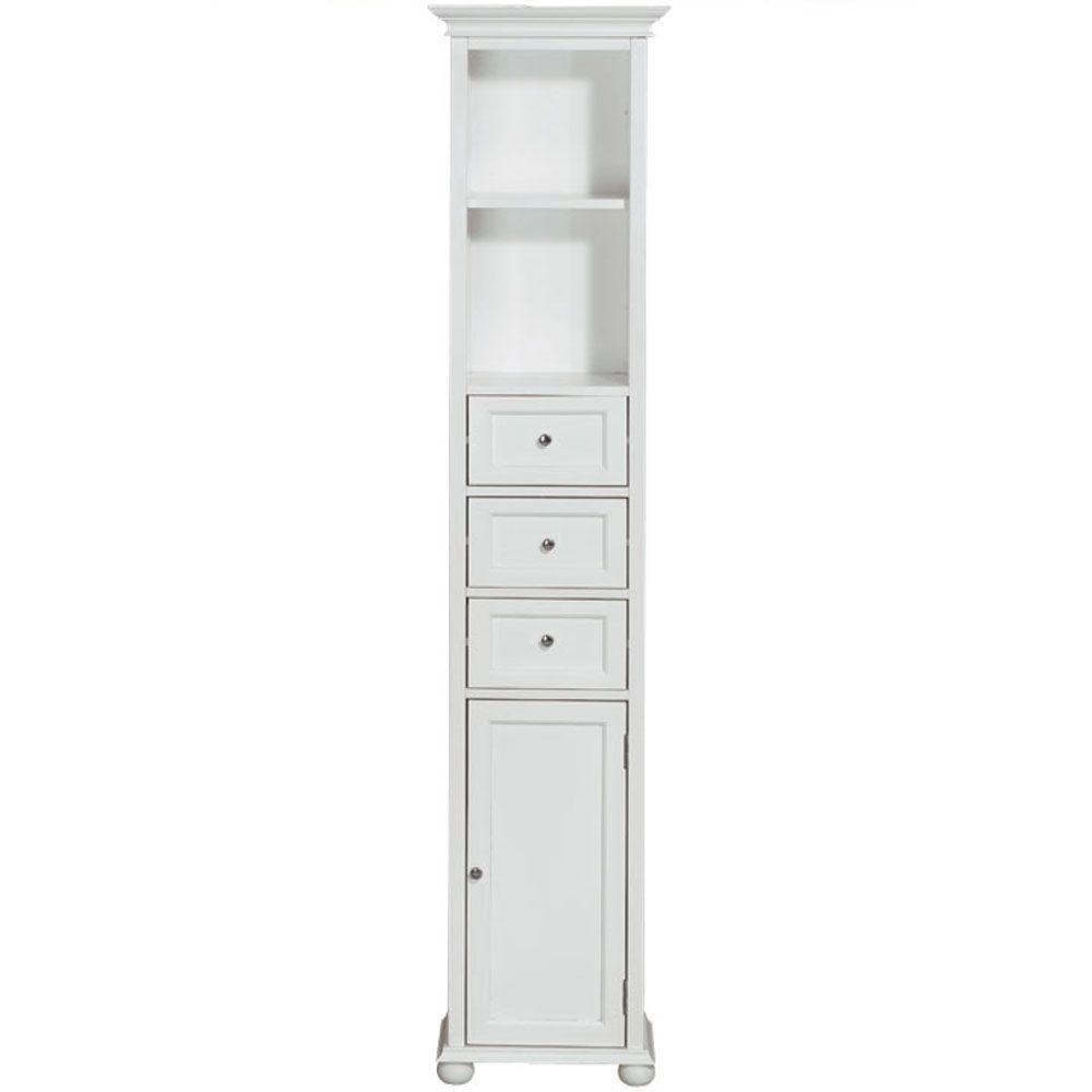 Tall linen storage cabinet 1