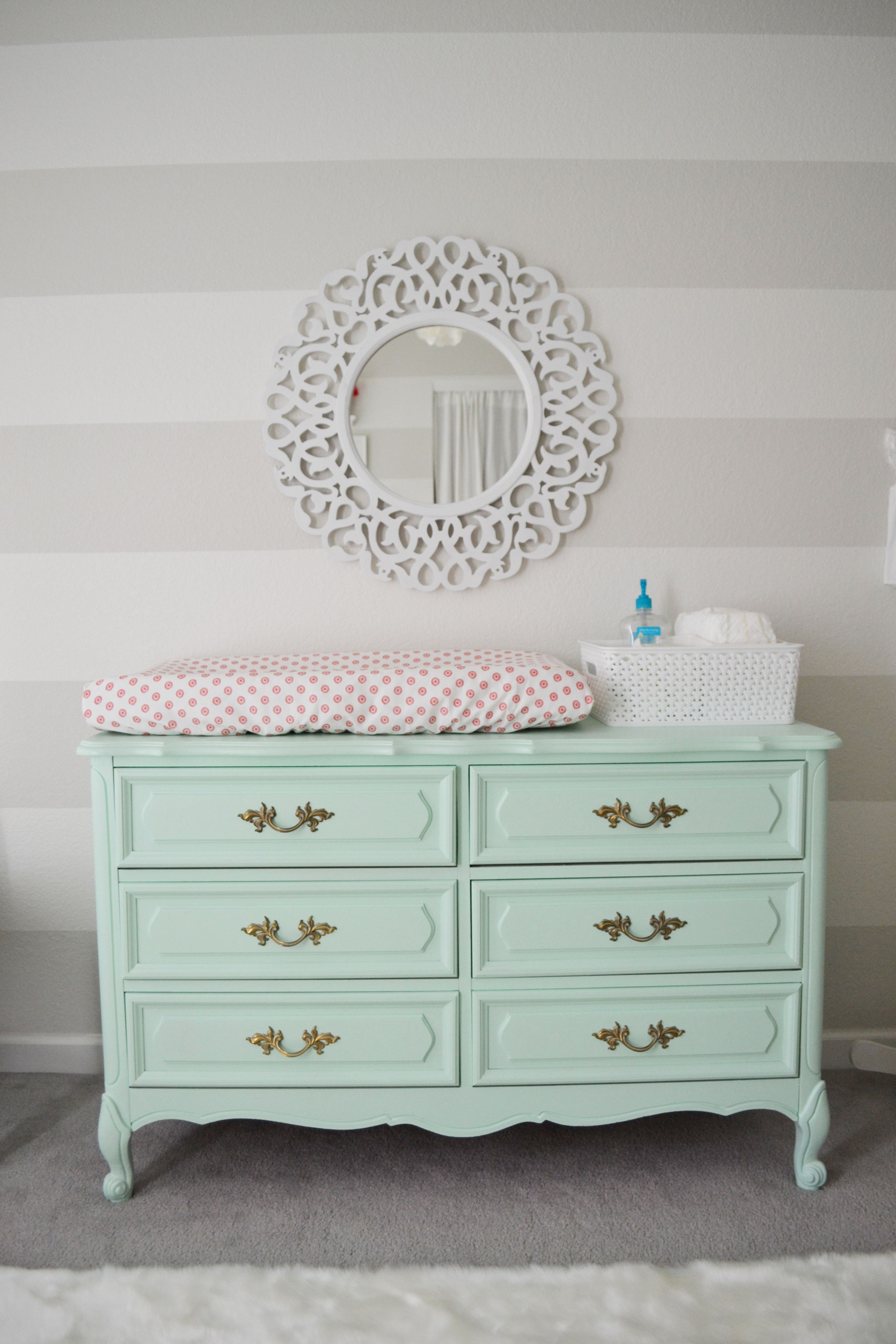 Colorful wall mirrors
