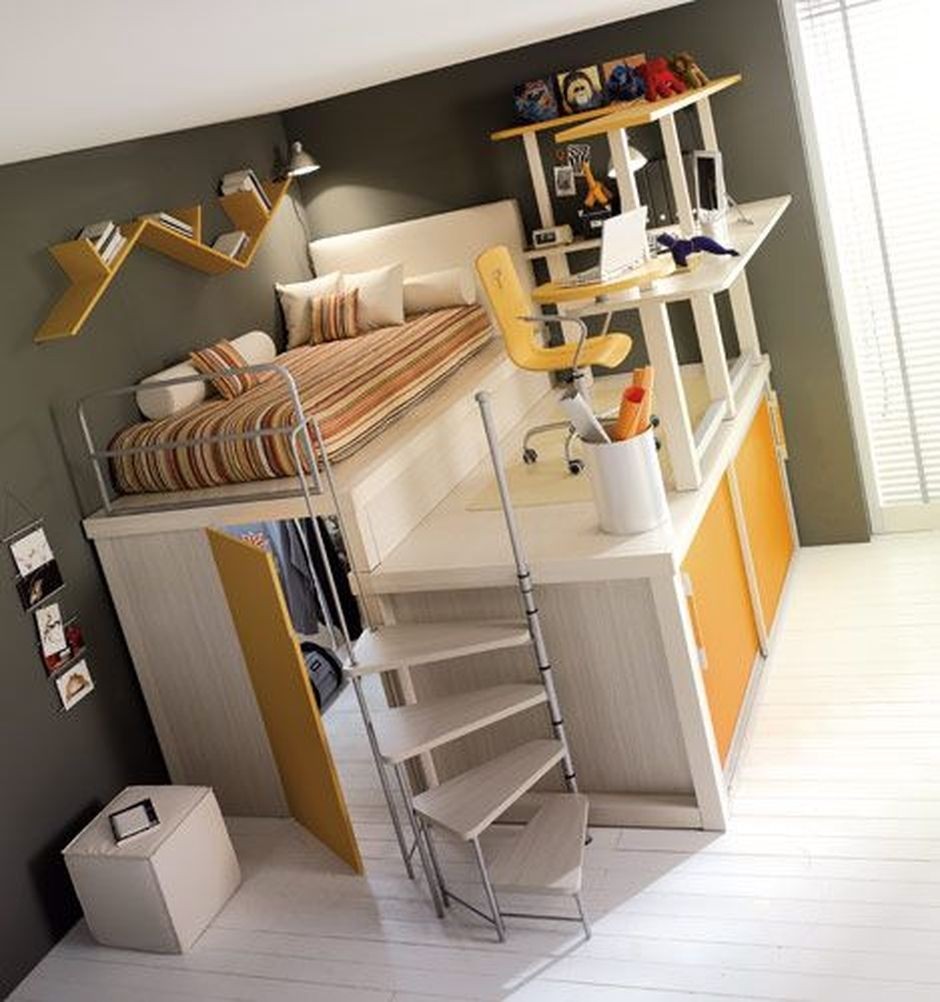 Double loft bed